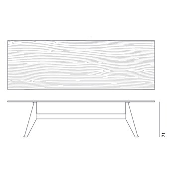 Mesa Cast Madera Desalto