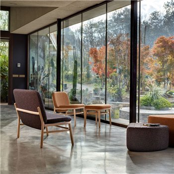 Pouf Lana madera Ondarreta