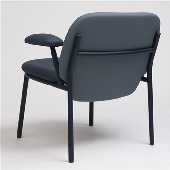 Sillón Lana acero con brazos Ondarreta
