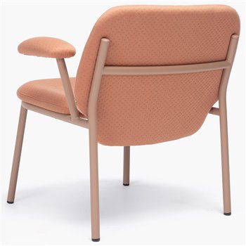 Sillón Lana acero con brazos Ondarreta