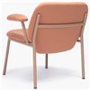 Sillón Lana acero con brazos Ondarreta