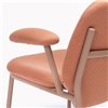 Sillón Lana acero con brazos Ondarreta