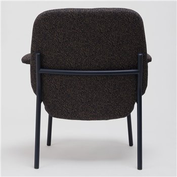 Sillón Lana acero con brazos Ondarreta