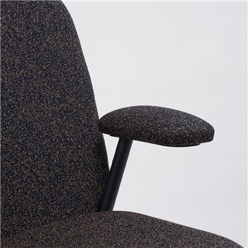 Sillón Lana acero con brazos Ondarreta