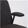 Sillón Lana acero con brazos Ondarreta