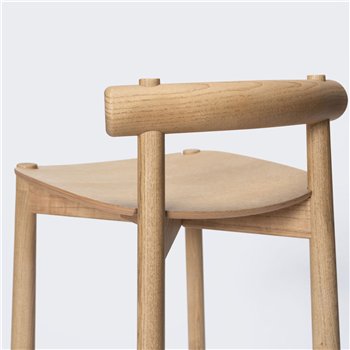 Taburete Mibu madera Ondarreta