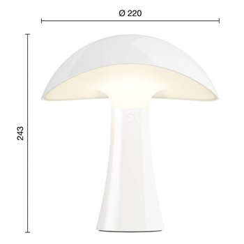 Lámpara Rumee 220 Portable Louis Poulsen