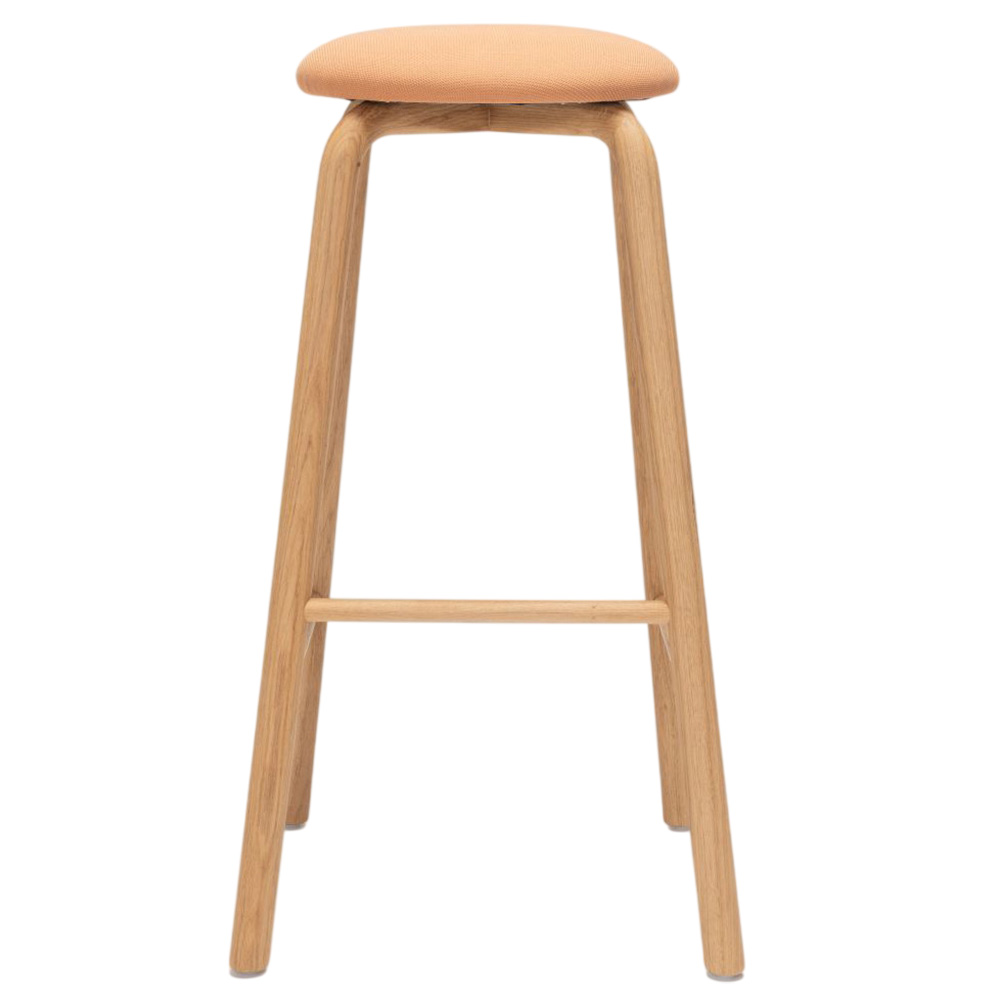 Taburete Tam madera tapizado Ondarreta