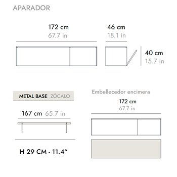 Aparador Malmö MLM312 Punt