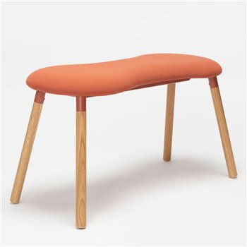 Banco Tam madera tapizado Ondarreta
