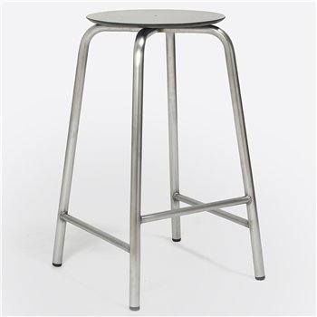 Taburete Tam Inox  H65