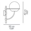 Aplique Lyndon 161 exterior Oluce