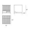 Daybed con techo Tempo SKLD Studio