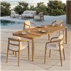 Mesa rectangular Fusta Vondom