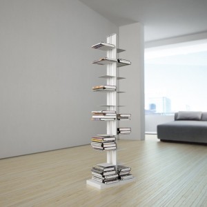 Librería moderna Usio de Systemtronic. Complementos de diseño.