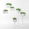Macetero Green Cloud de Systemtronic. Muebles oficina diseño.