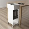 Mueble auxiliar Beside Office. Systemtronic de Muebles oficina diseño.