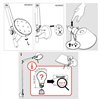 Aplique Tolomeo braccio Artemide