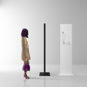 Panel vertical Lit de Systemtronic. Muebles oficina diseño.