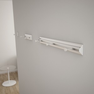Perchero pared Climb. Systemtronic de Muebles oficina diseño.