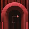 Lámpara mesa Tolomeo Micro - Ruby Red Collection Artemide