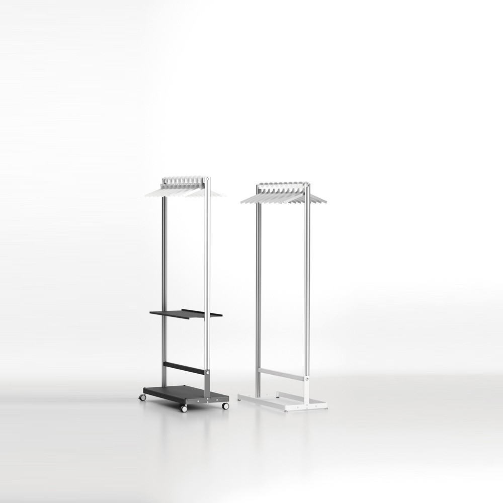 Perchero compuesto Inlin 75,8 de Systemtronic. Muebles oficina diseño.