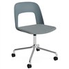 Silla Layout 163 asiento tapizado Hay
