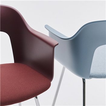 Sillón Layout 213 asiento tapizado Hay