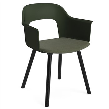 Sillón Layout 223 asiento tapizado Hay