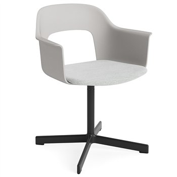 Sillón Layout 233 asiento tapizado Hay