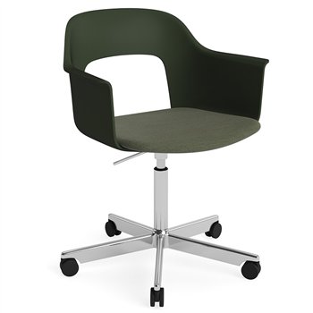 Sillón Layout 243 asiento tapizado Hay