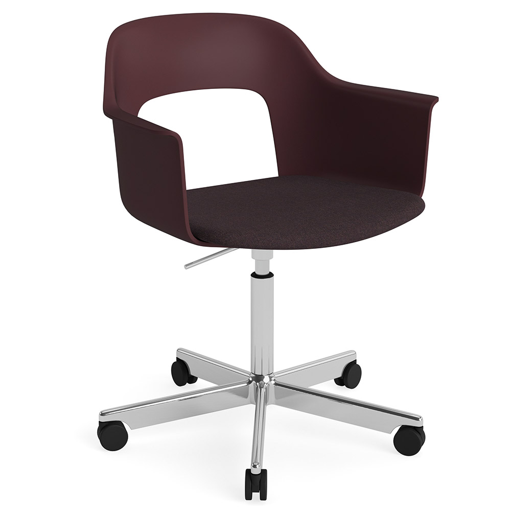 Sillón Layout 243 asiento tapizado Hay