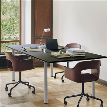 Sillón Layout 263 asiento tapizado Hay