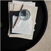 Alma Small Madera lacado negro