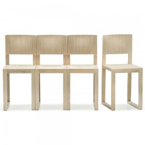 Silla Brera 380 de Pedrali. Sillas de diseño. Sillas de madera para salón.