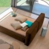 Cama Fluff de Bonaldo. Mobiliario de diseños modernos para dormitorios.