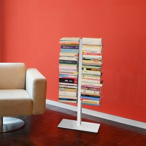 Estantería de pie doble Booksbaum de Radius design. Mobiliario y complementos de hogar