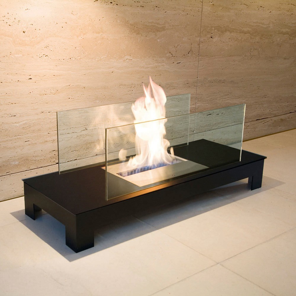Chimenea bioetanol Floor Flame de Radius design. Mobiliario y complementos de hogar
