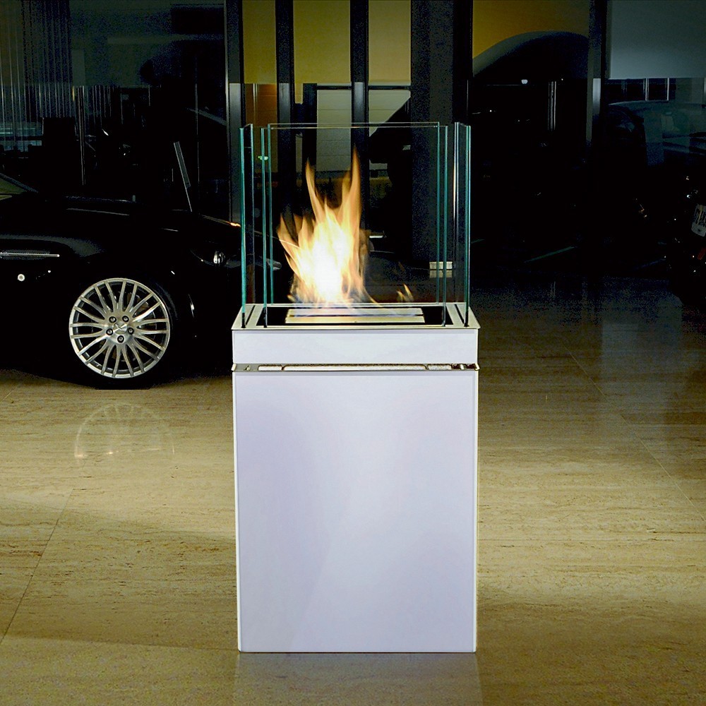 Chimenea bioetanol Semi Flame de Radius design. Mobiliario y complementos de hogar