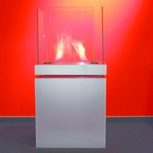 Chimenea bioetanol Semi Flame de Radius design. Mobiliario y complementos de hogar