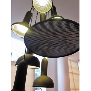 Grupo de 10 lámparas de suspensión Torch de Established Sons. Muebles y complementos