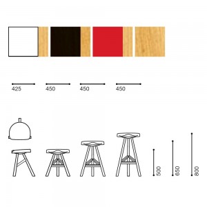 Taburete Heidi de Established Sons. Muebles y complementos