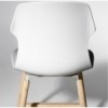Silla Stereo Wood de Casamania. Sillas y poufs modernas de diseño italiano.