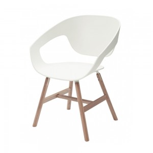 Silla Vad Wood de Casamania. Sillas y poufs modernos. Diseño italiano.