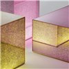 Mesa auxiliar Crack de Glas Italia. Mesas cristal.