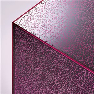 Mesa auxiliar Crack de Glas Italia. Mesas cristal.