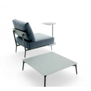 Sillón Aikana de de Fast. Sillones de diseño moderno para exteriores. Sillones de terraza.
