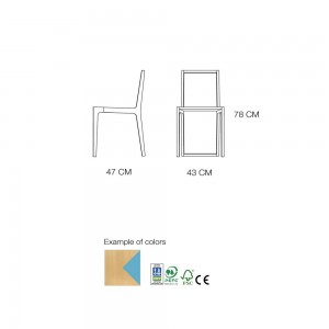 Silla Skin Chair de Branca. Sillas diseño.