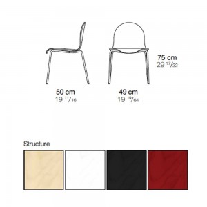 Silla Norma madera de Branca. Sillas diseño.