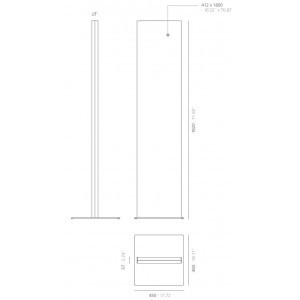 Panel vertical Lit de Systemtronic. Muebles oficina diseño.